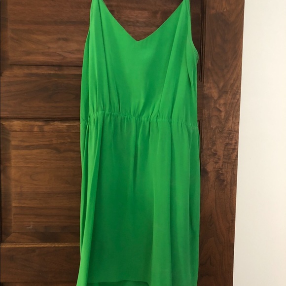 Amanda Uprichard Green Silk Mini Dress - Picture 4 of 4